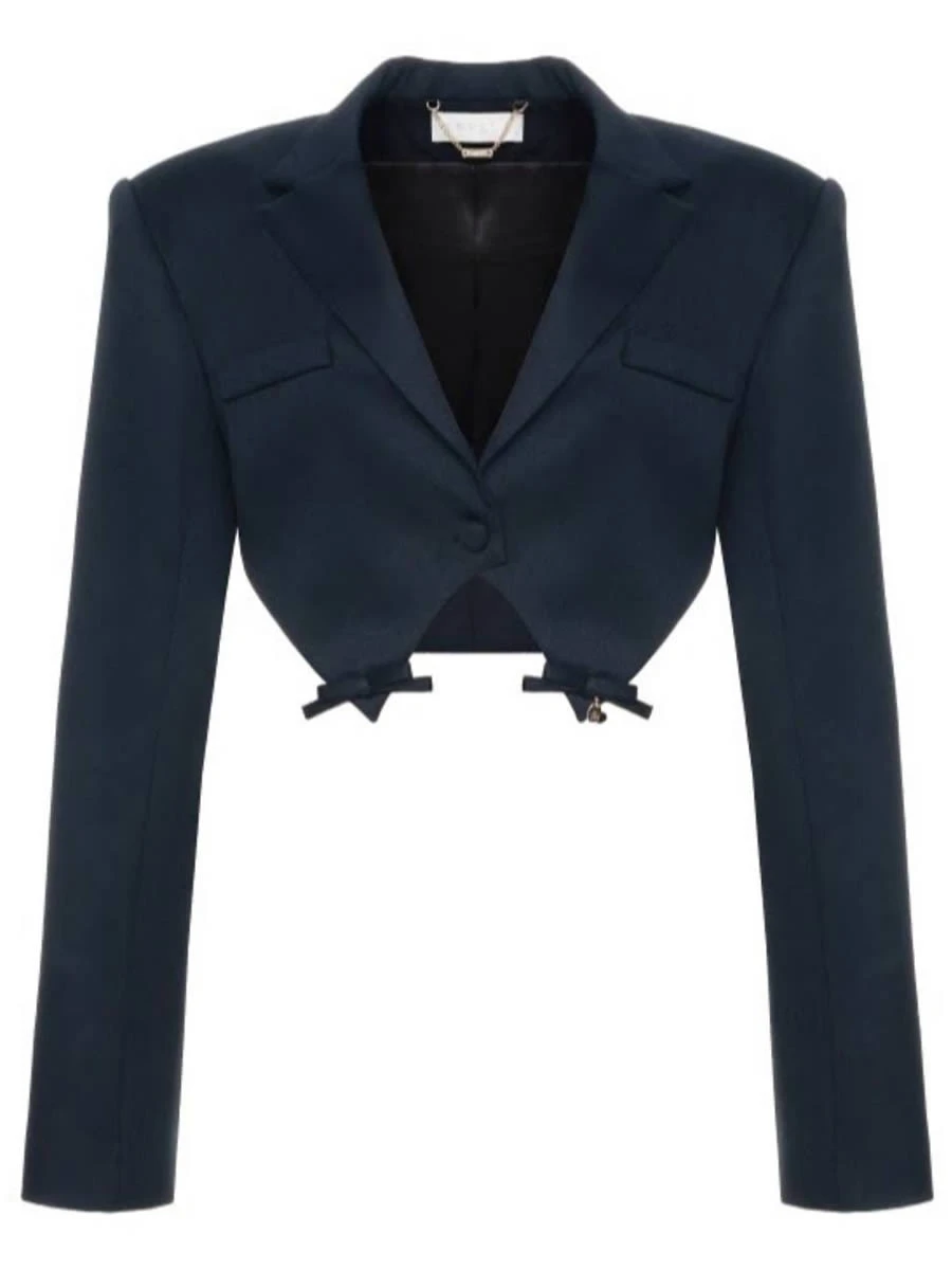 Milla blazer black white